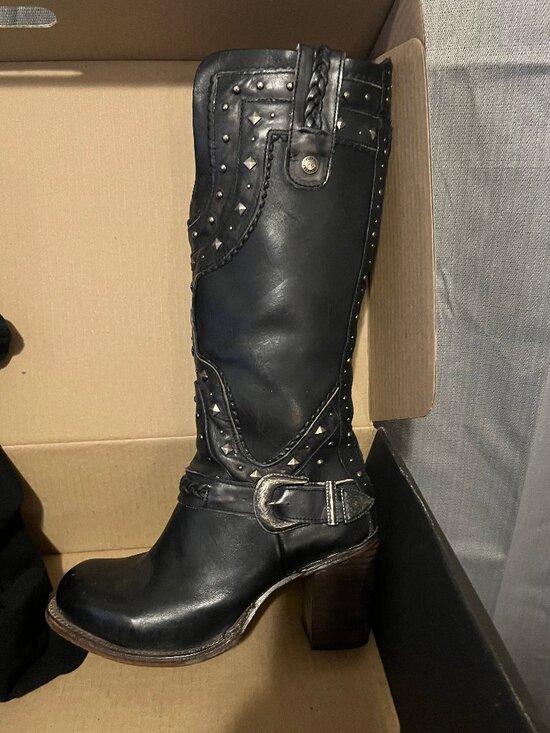 Freebird by Steven Shoes - Freebird Studded Heeled Cormac Boots